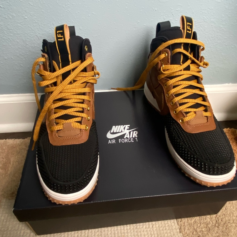 Nike Air Force 1 High Tops Lunar Duckboot size 11